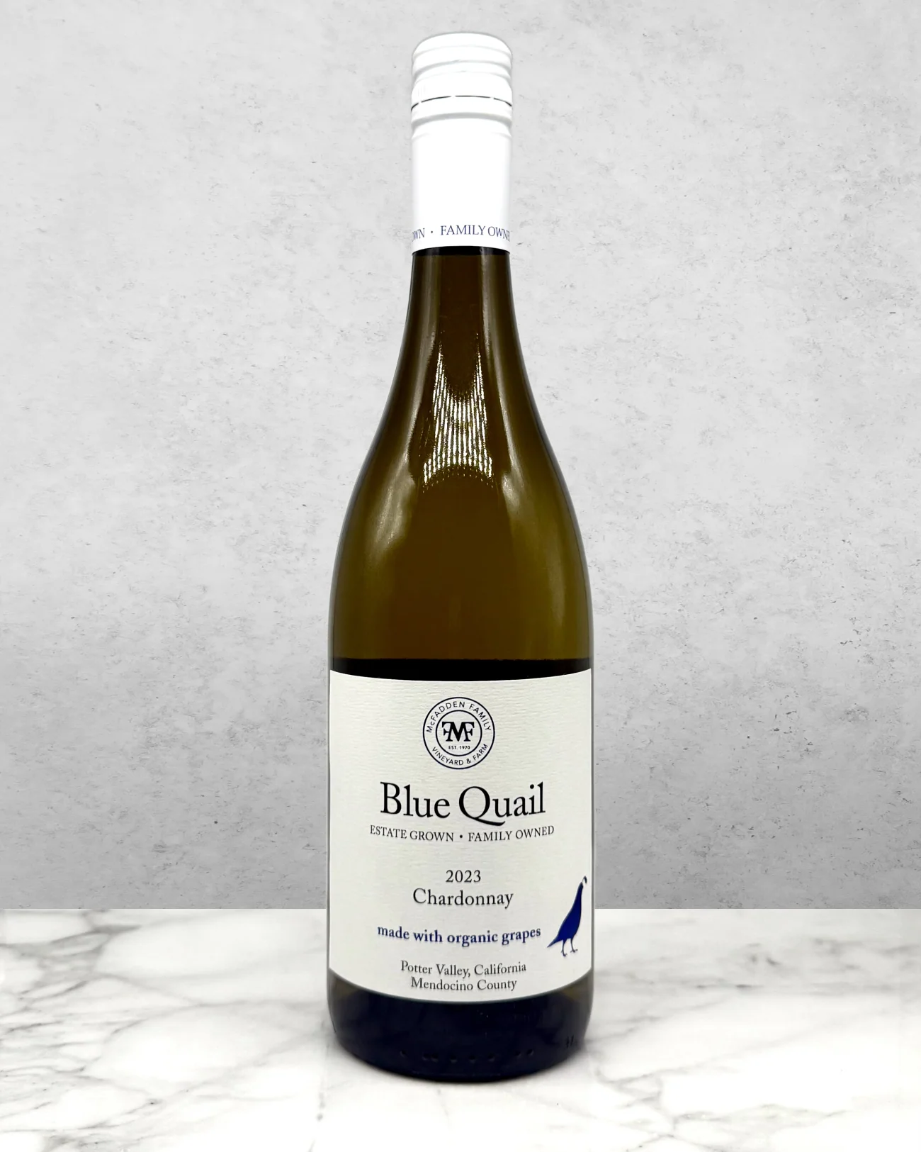 Blue Quail, Chardonnay, Mendocino County, California 2023