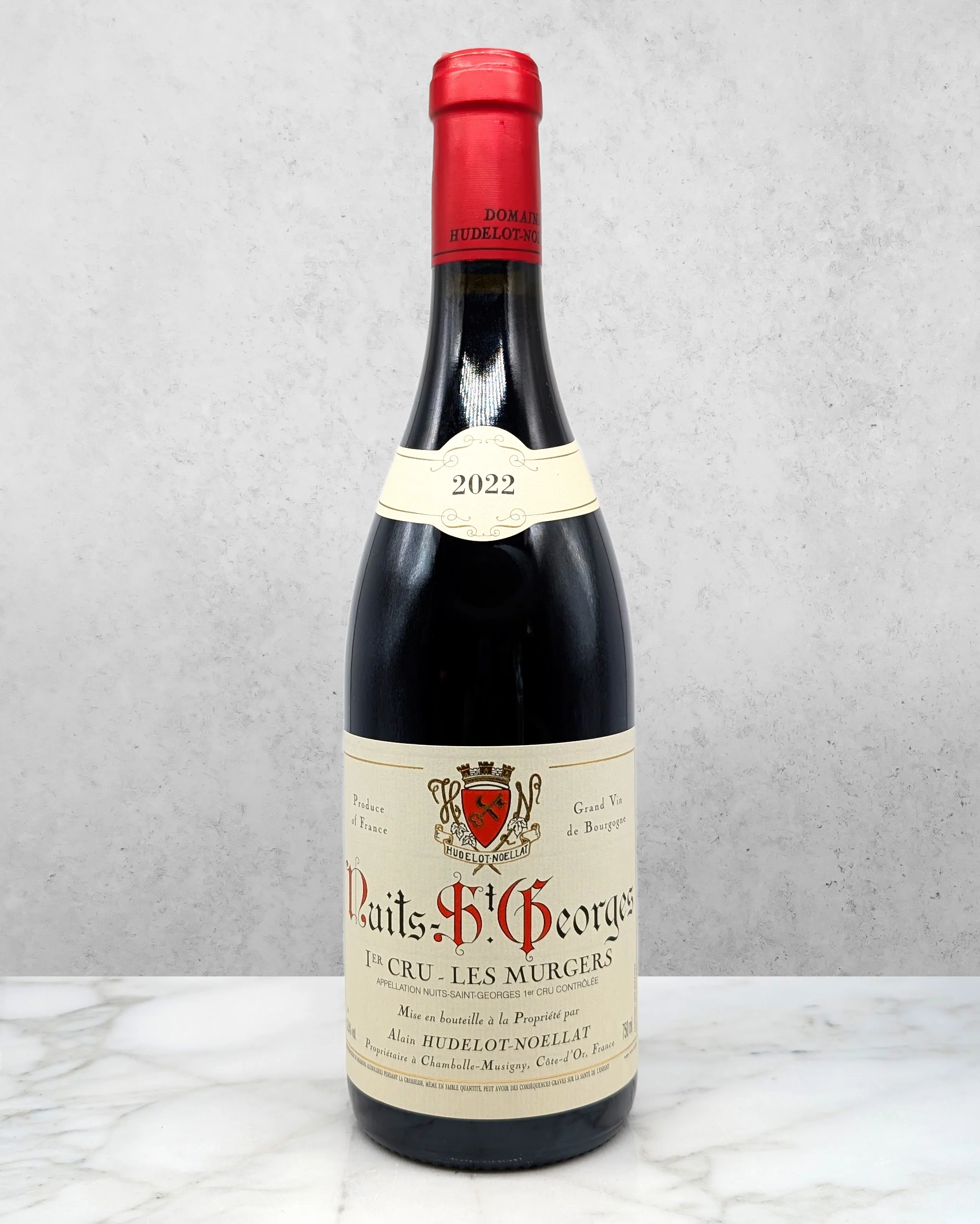 Alain Hudelot-Noellat, Pinot Noir, Nuits-St. Georges 1er Cru Les Murgers, Côtes de Nuits, France 2022