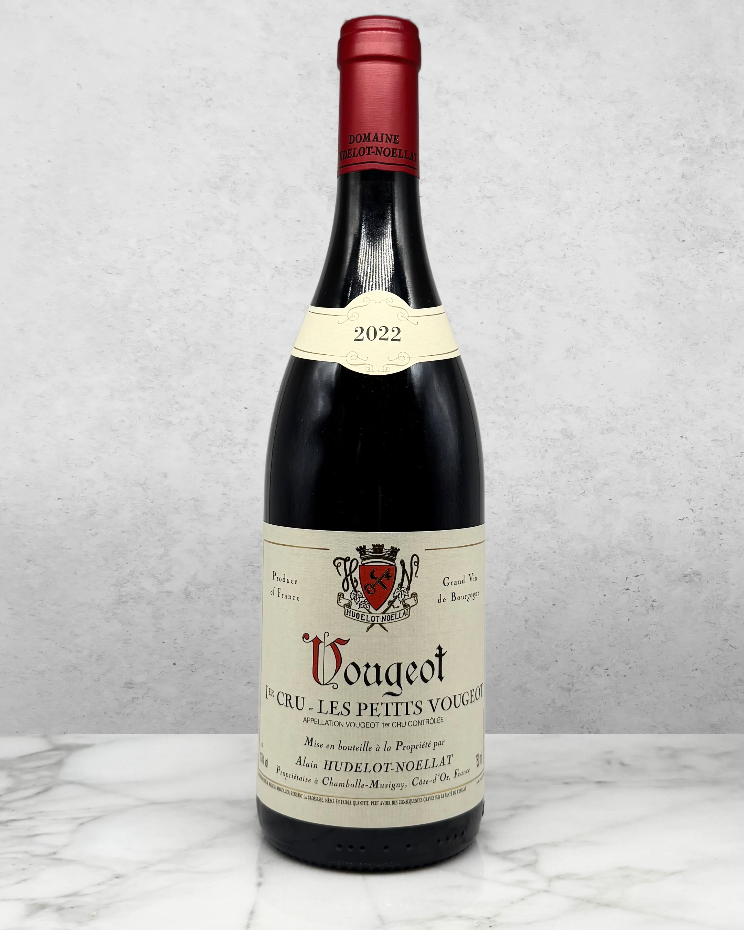 Alain Hudelot-Noellat, Pinot Noir, Vougeot 1er Cru Les Petits Vougeot, Côtes de Nuits, France 2022