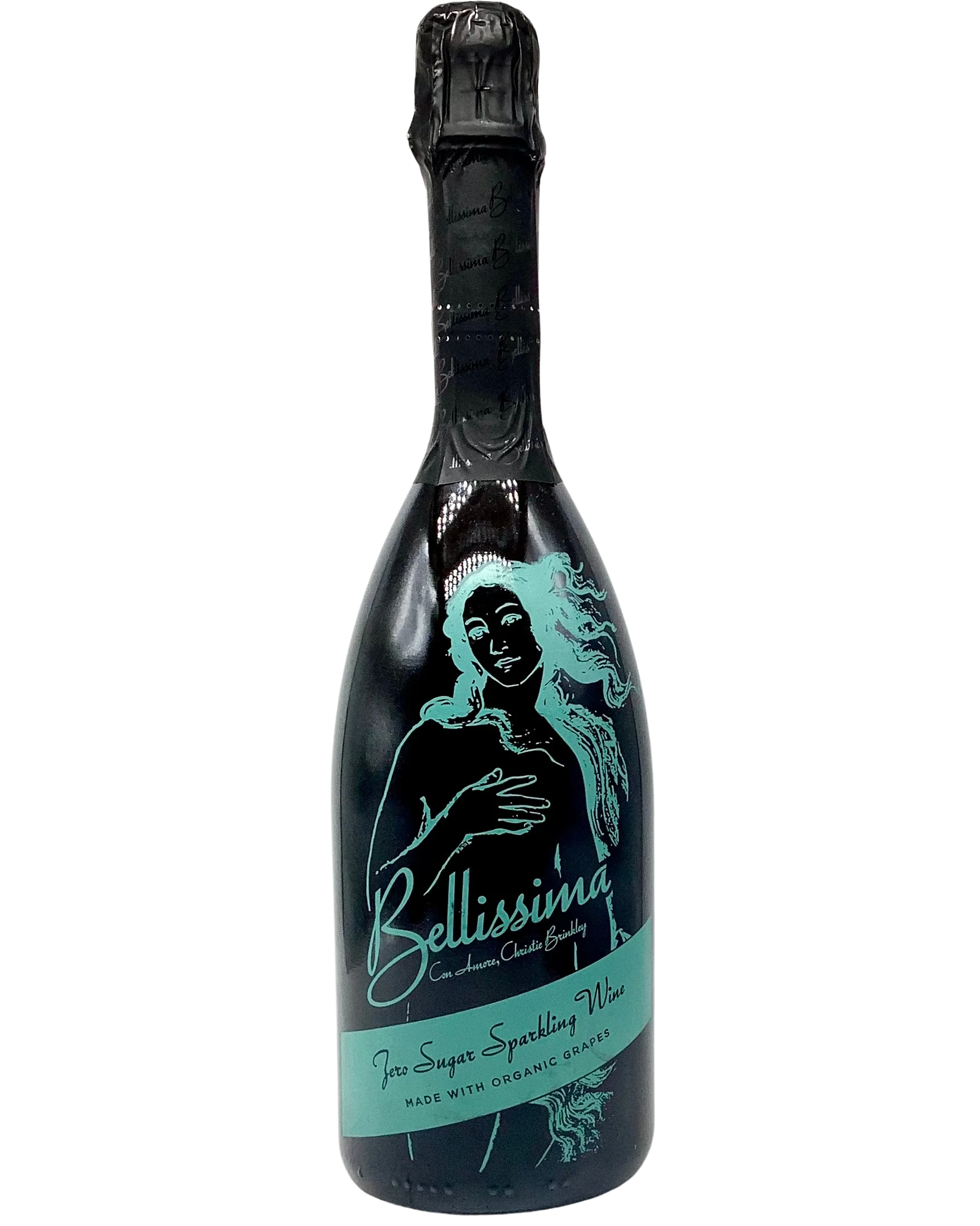 Bellissima (Christie Brinkley) Zero Sugar Organic Sparkling Wine Treviso, Italy NV