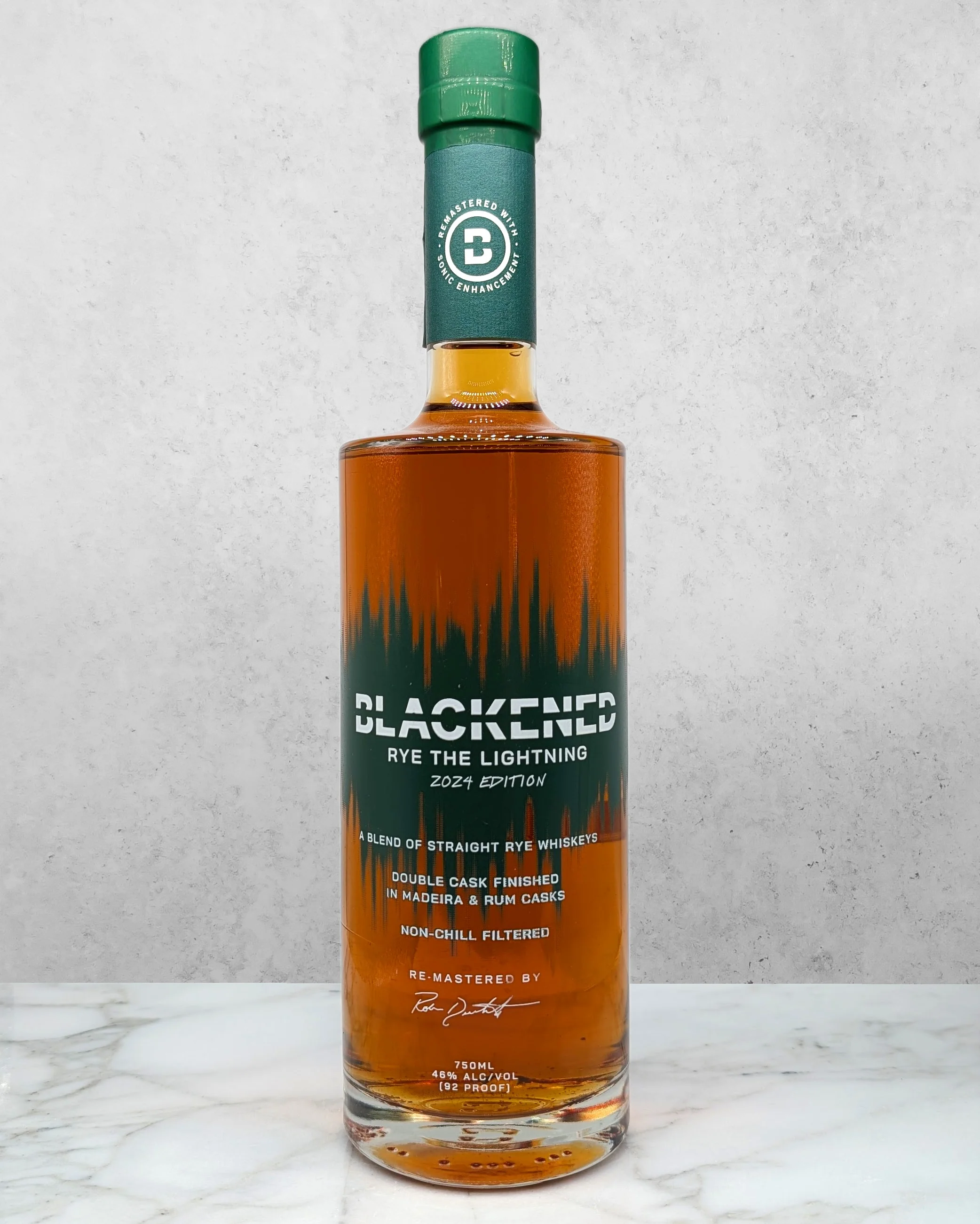 Blackened "Rye The Lightning" Kentucky Straight Rye Whiskey 750ml