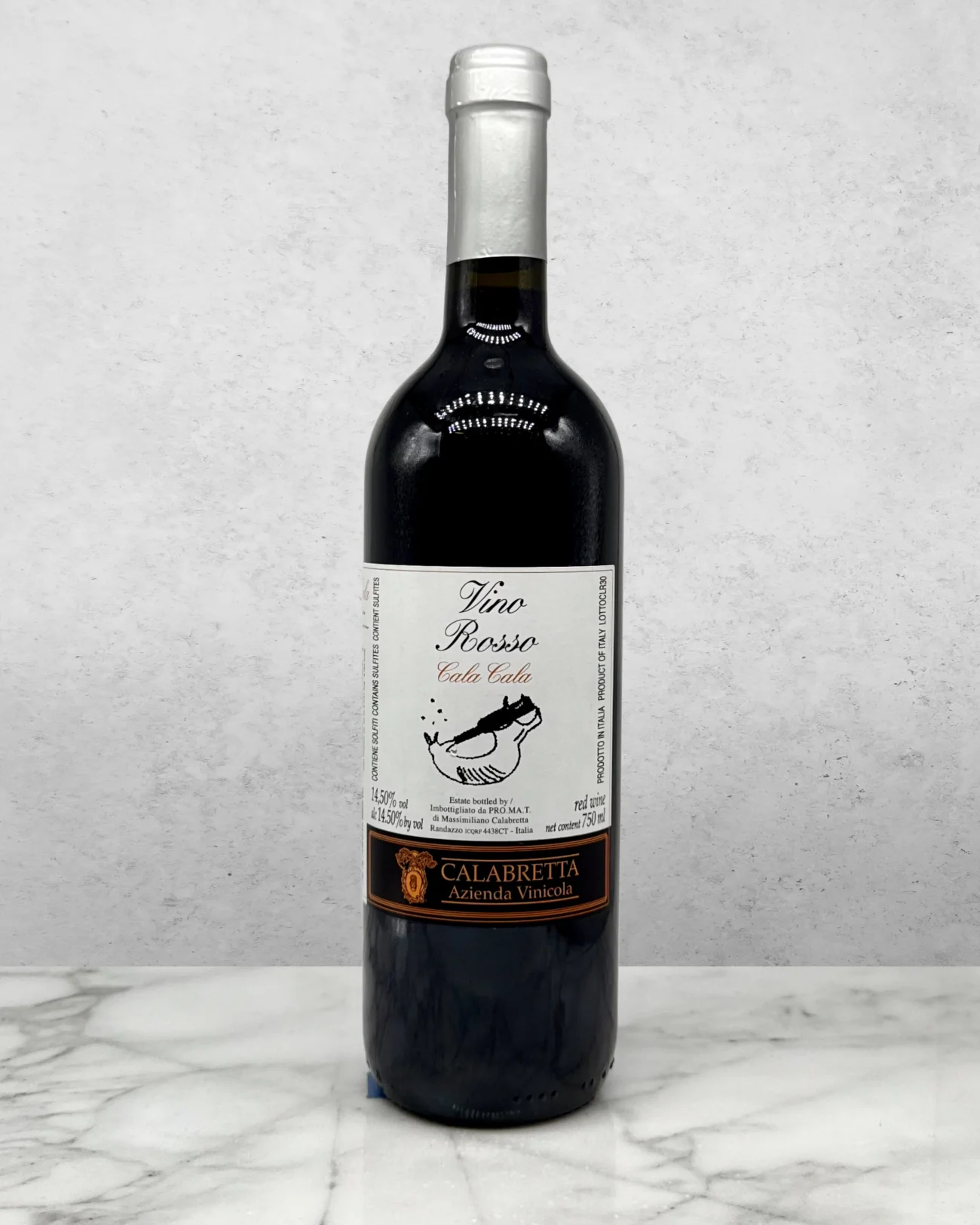 Calabretta, Nerello Mascalese & Cappuccio "Cala Cala Rosso" Sicily, Italy NV