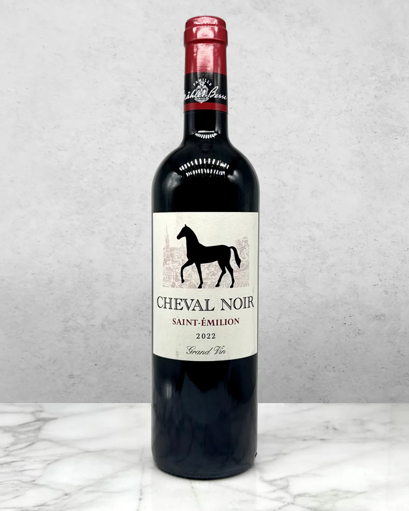 Cheval Noir (Maison Mähler-Besse), Merlot, Saint-Émilion, Bordeaux, France 2022