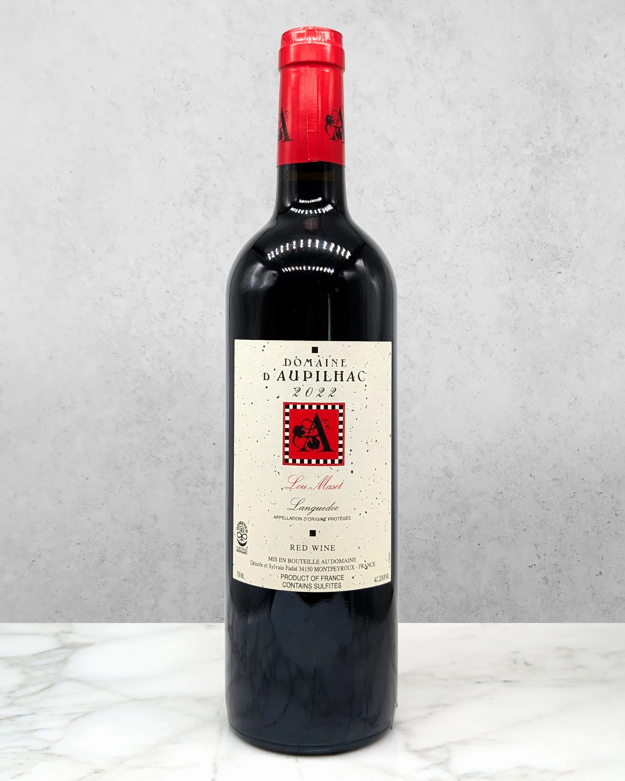 Domaine d'Aupilhac "Lou Maset" Languedoc Rouge, France 2022