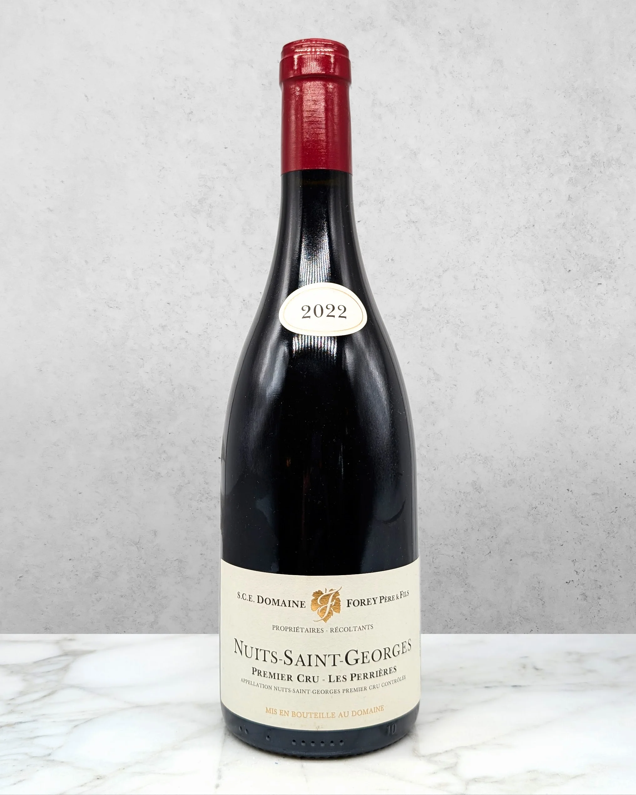 Domaine Forey, Pinot Noir, Nuits-Saint-Georges 1er Cru "Les Perrières" Côte de Nuits, Burgundy, France 2022