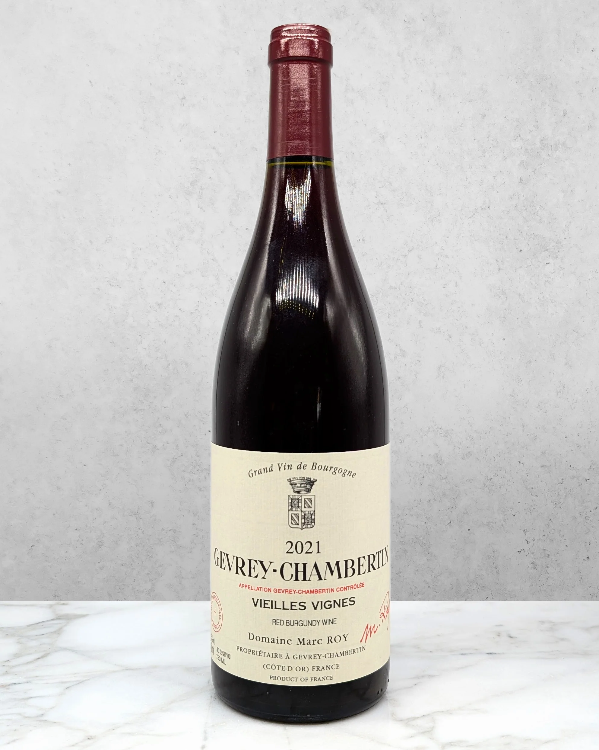 Domaine Marc Roy, Pinot Noir, Gevrey-Chambertin Vieilles Vignes, Côte de Nuits, Burgundy, France 2021