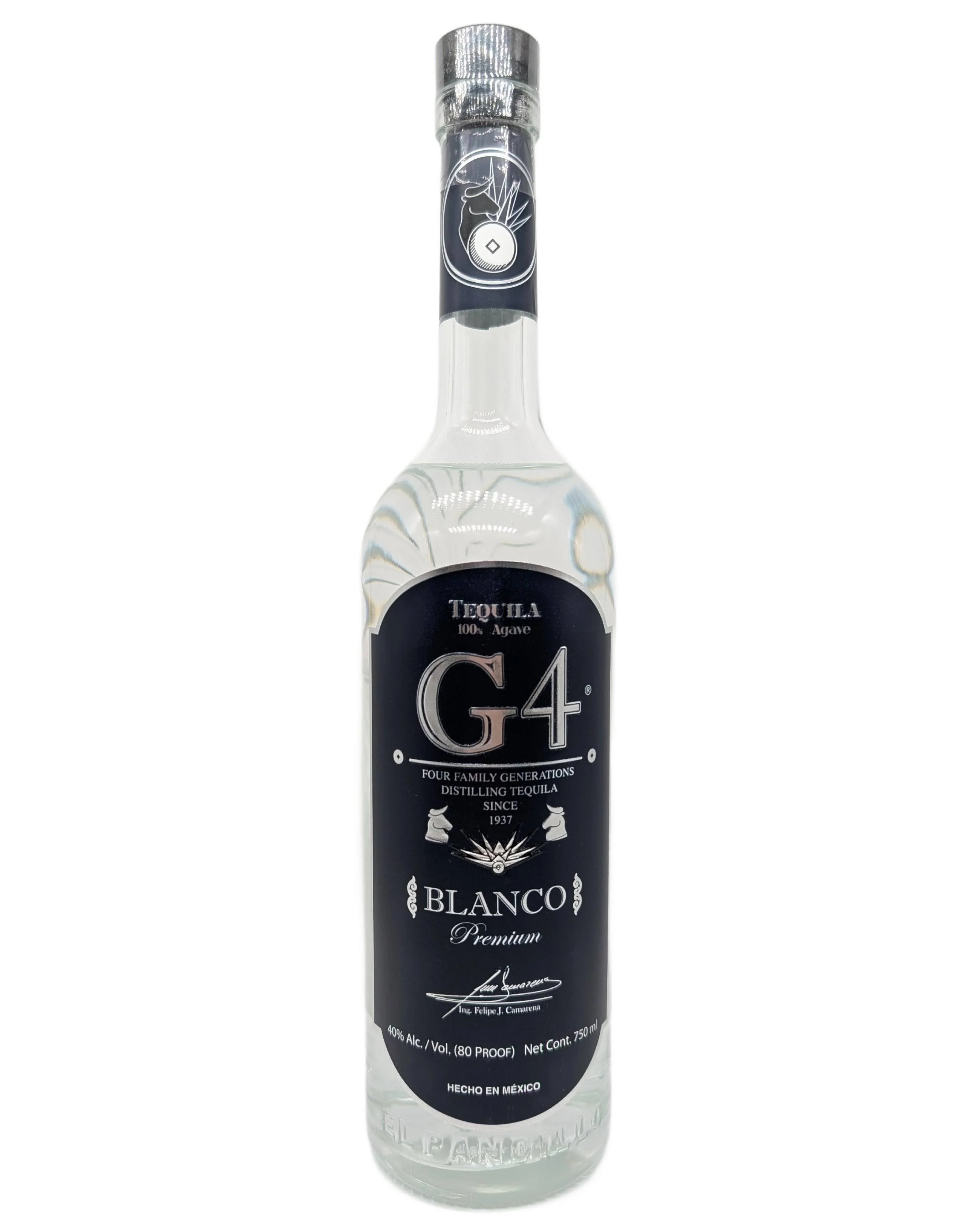 G4 Tequila Blanco Premium 750ml