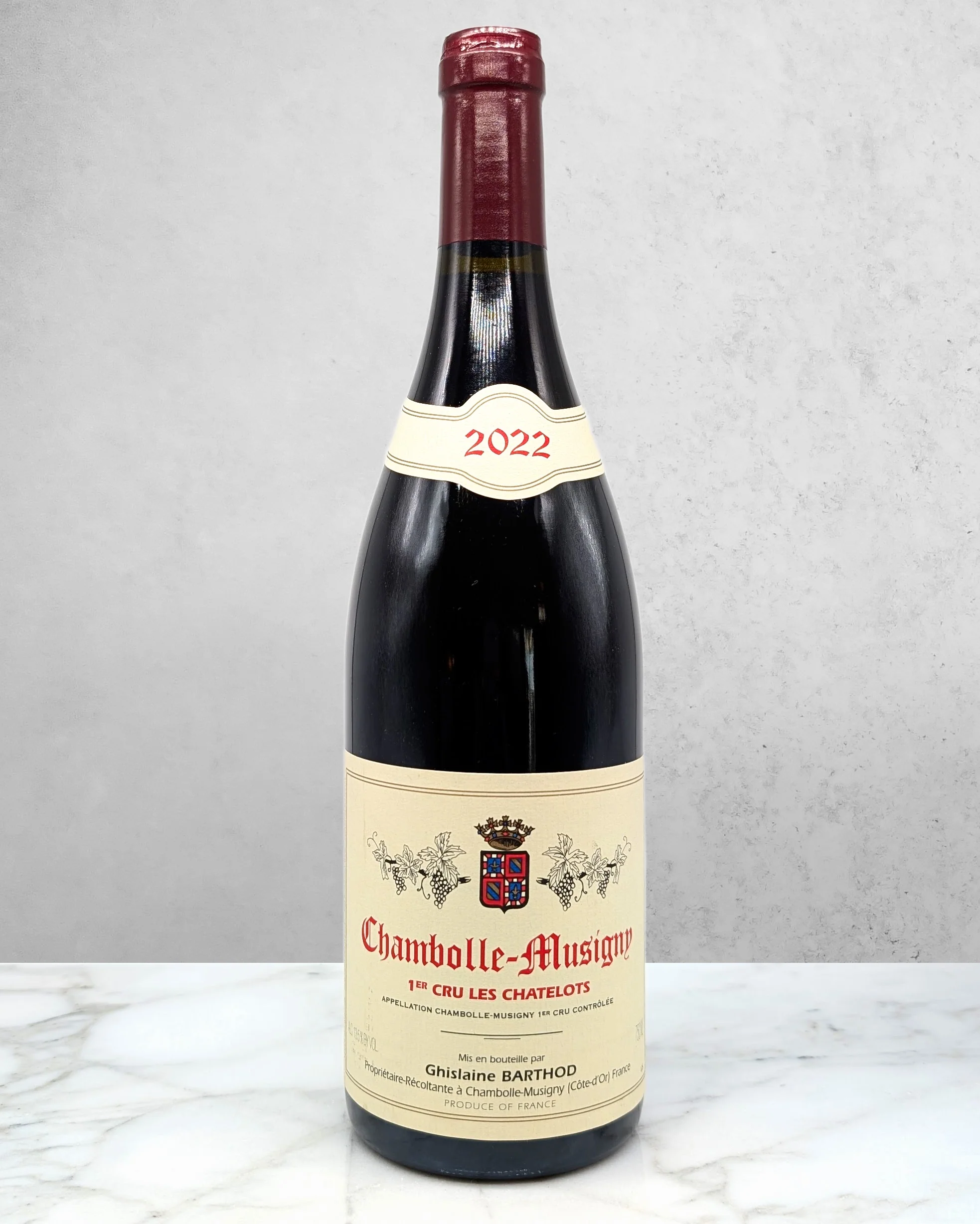 Ghislaine Barthod, Pinot Noir, Chambolle-Musigny 1er Cru Les Châtelots, Côte de Nuits, Burgundy, France 2022
