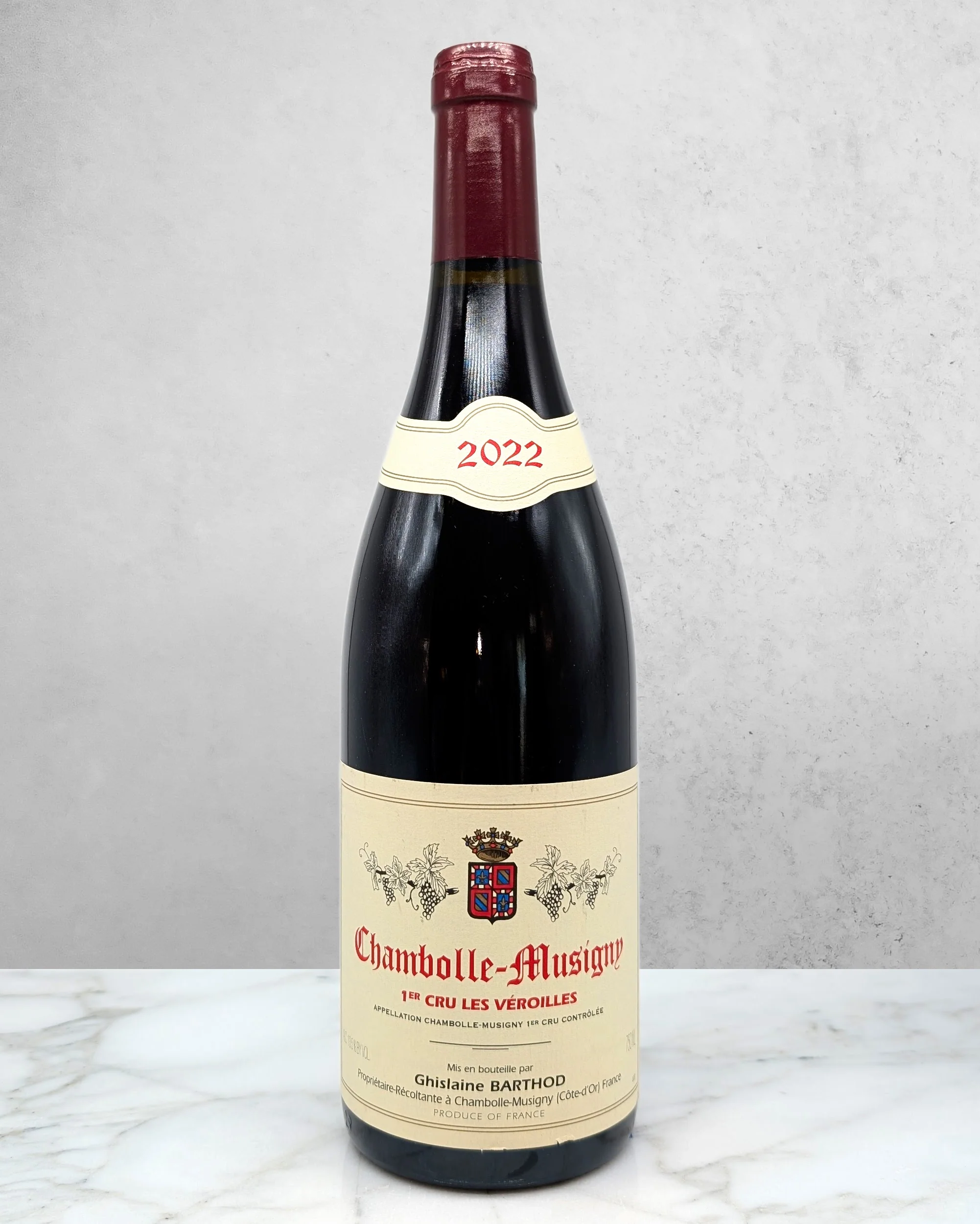 Ghislaine Barthod, Pinot Noir, Chambolle-Musigny 1er Cru Les Veroilles, Côte de Nuits, Burgundy, France 2022
