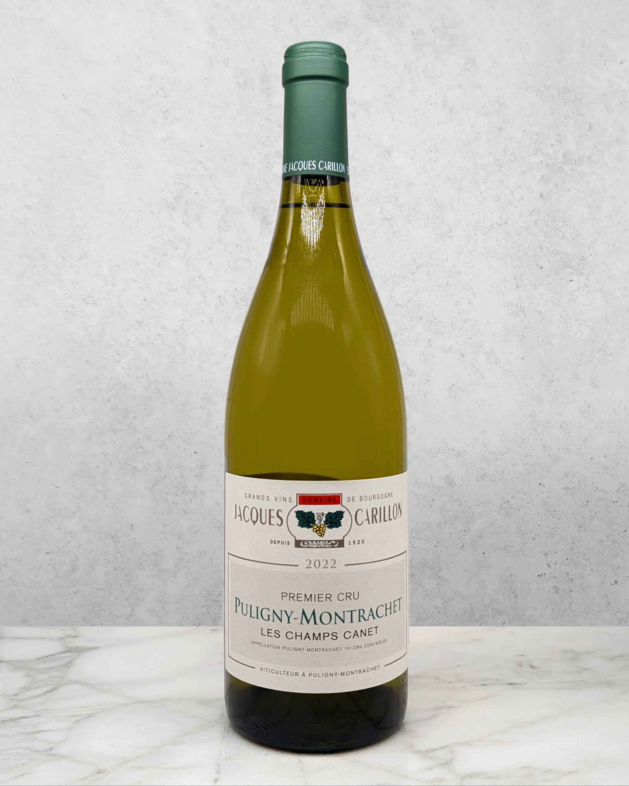 Jacques Carillon, Chardonnay, Puligny-Montrachet 1er Cru Les Champs Canet, Côte de Beaune, Burgundy, France 2022