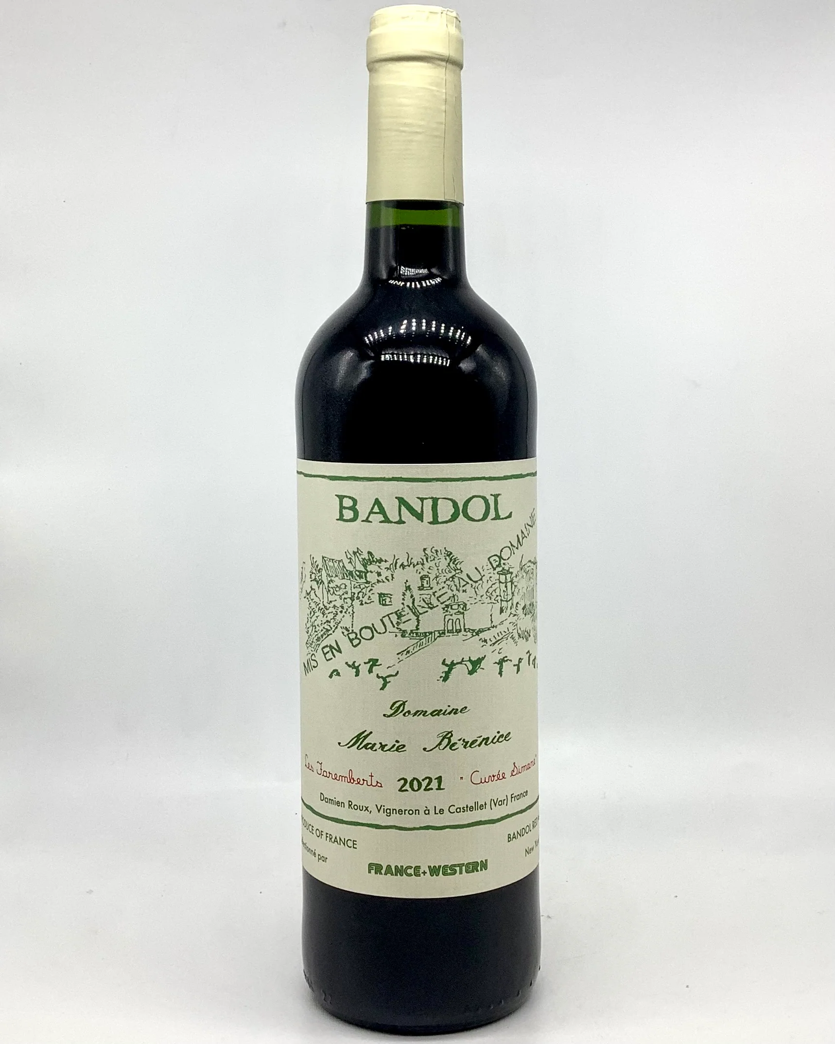 Marie Bérénice, Mourvèdre, Les Faremberts Cuvée Simone, Bandol, France 2021