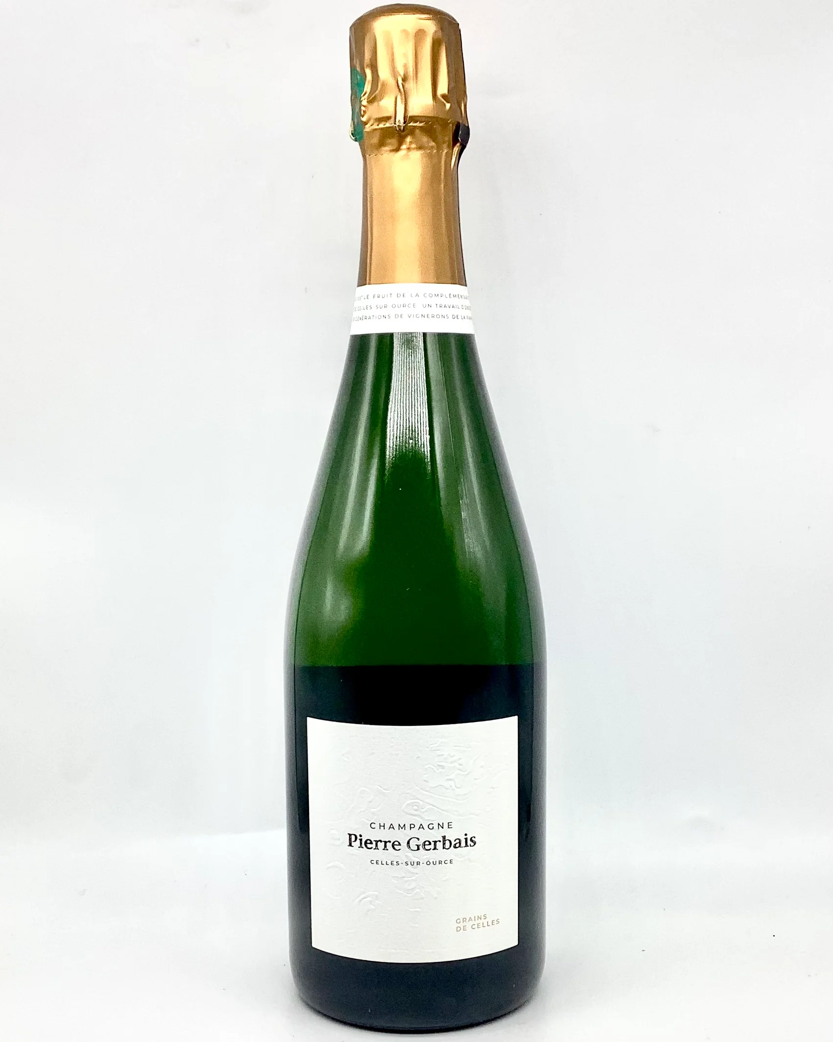 Pierre Gerbais, Champagne Grains de Celles Extra Brut, Celles-sur-Ource, Champagne, France NV