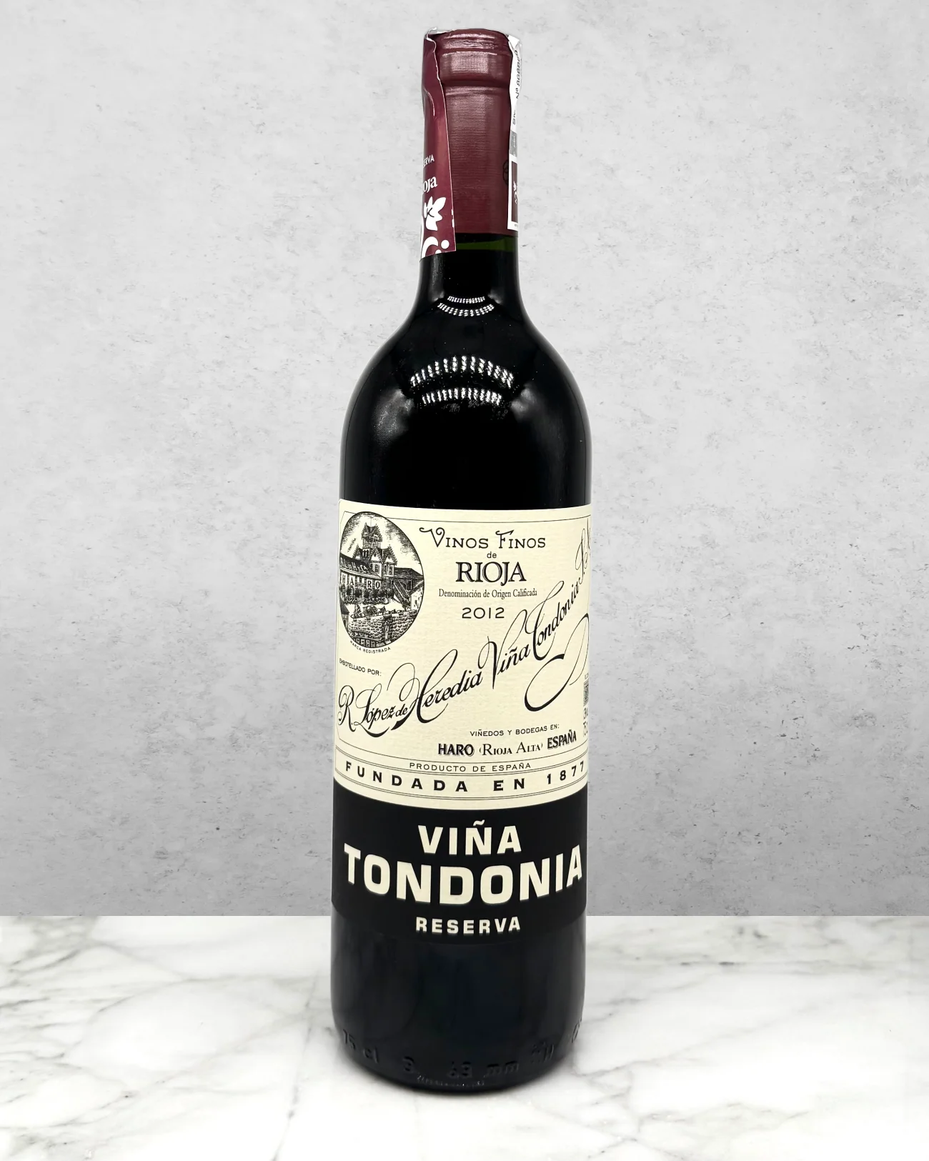 R. Lopez de Heredia "Viña Tondonia Reserva" Rioja, Spain 2012