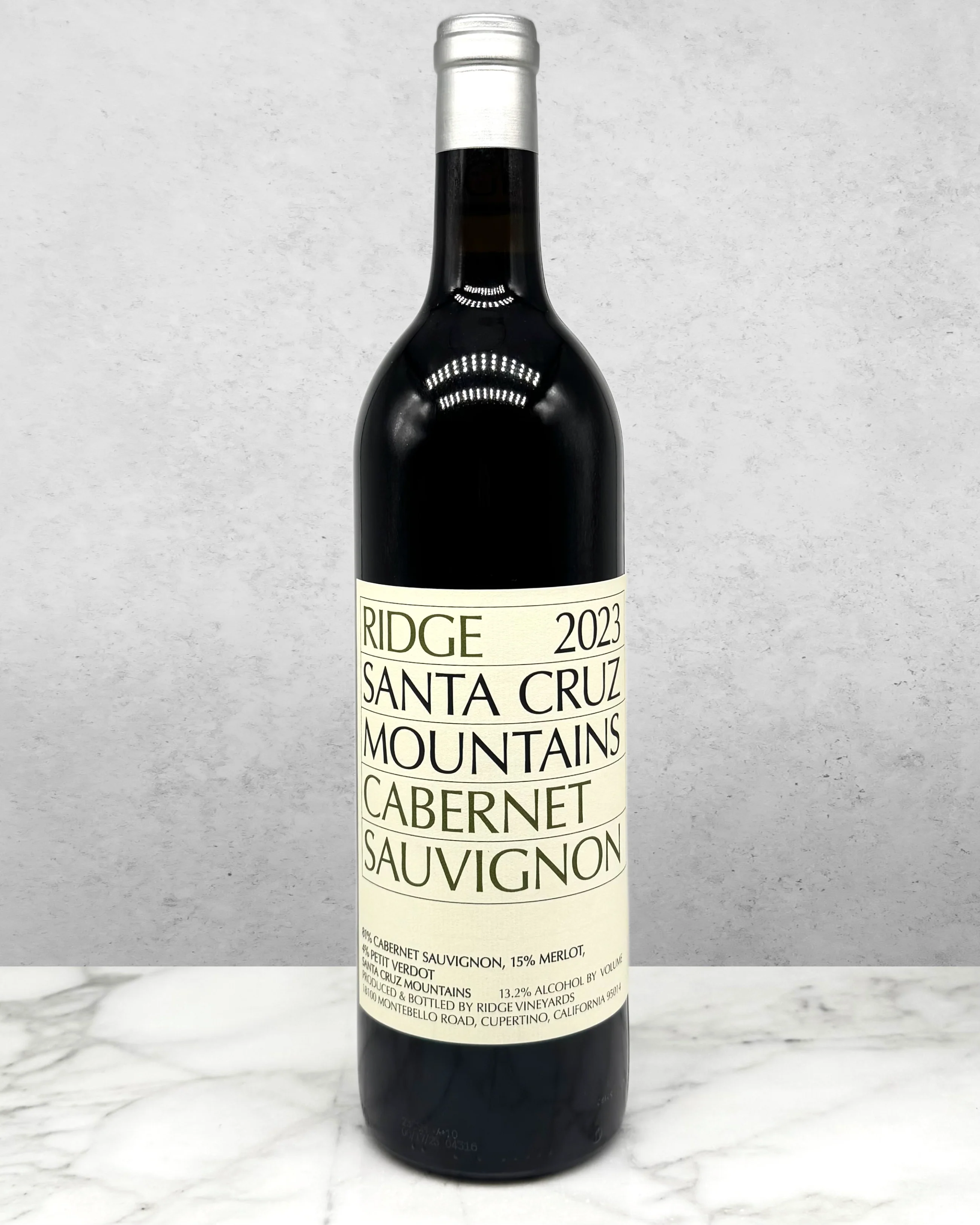 Ridge Vineyards, Cabernet Sauvignon, Santa Cruz Mountains, California 2023