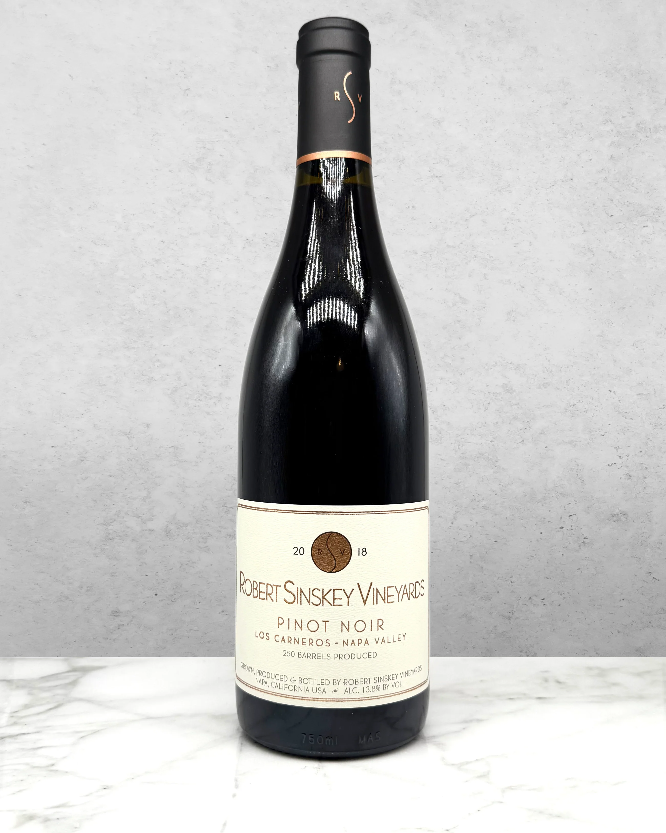 Robert Sinskey, Pinot Noir, Carneros, Sonoma Valley, California 2018