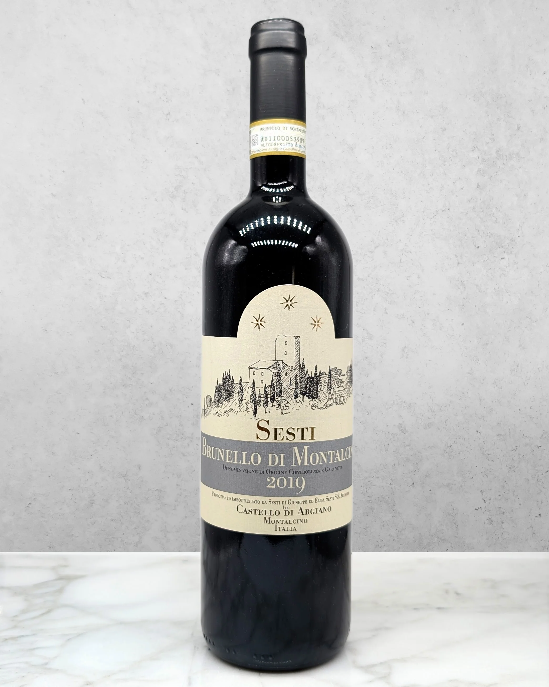 Sesti, Sangiovese, Brunello di Montalcino, Tuscany, Italy 2019