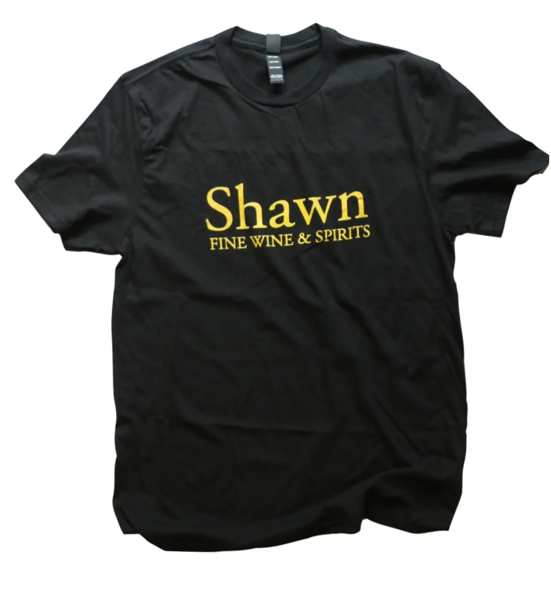Shawn Wine Unisex T-Shirt 2XL Black