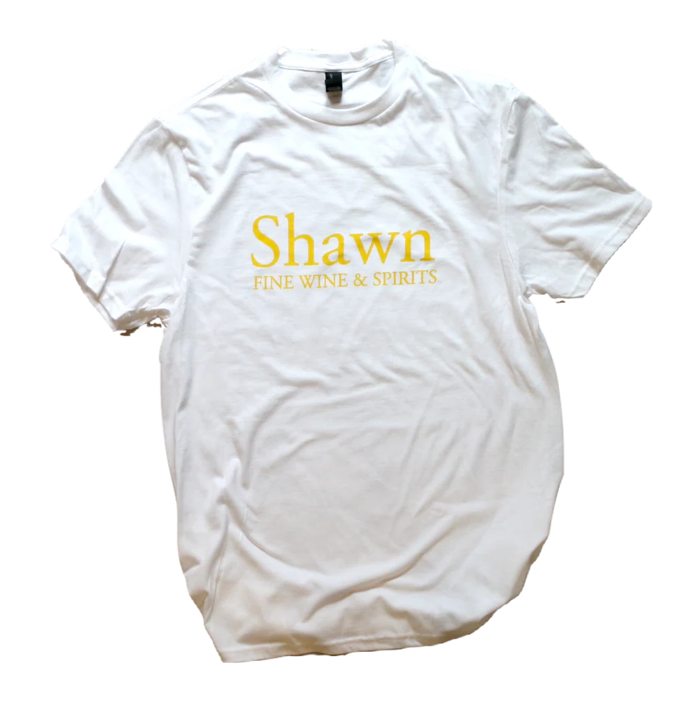 Shawn Wine Unisex T-Shirt Small White