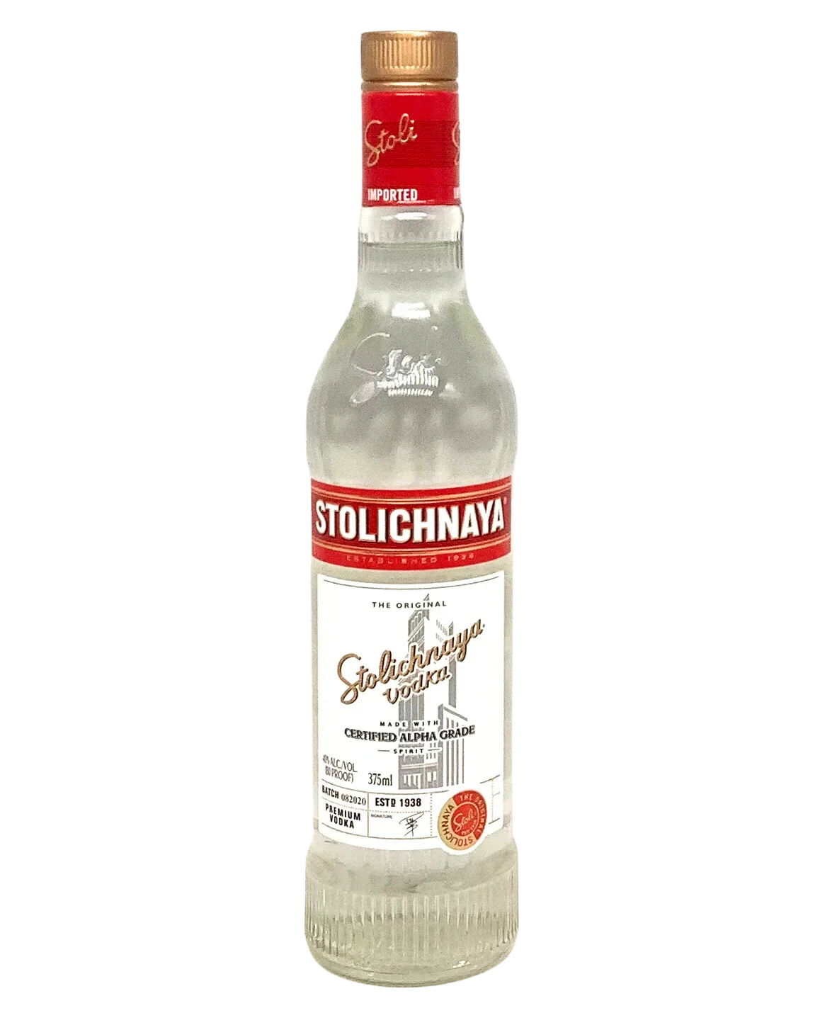 Stoli Vodka, Riga, Latvia 375ml